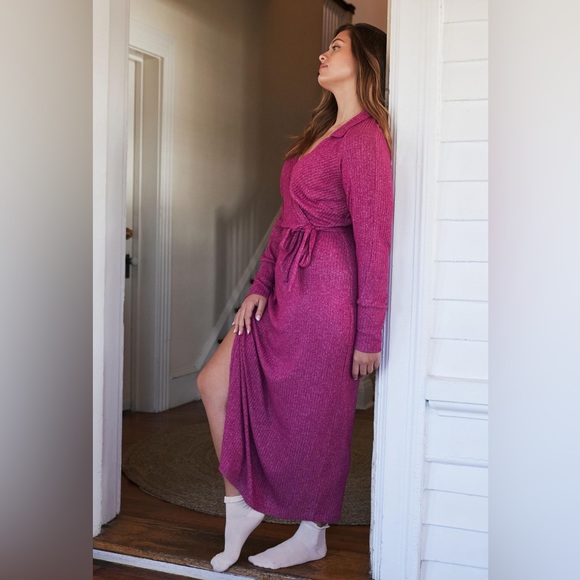 ANTHROPOLOGIE | Daily Practice by Anthropologie Belted Knit Maxi Dress - Picture 4 of 7
